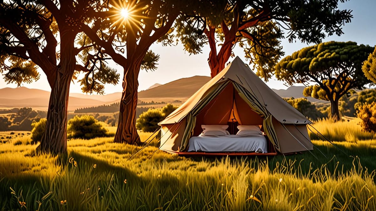 best seasons for glamping